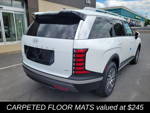 Creamy White Pearl 2026 Hyundai Palisade Hybrid SEL Premium 7P