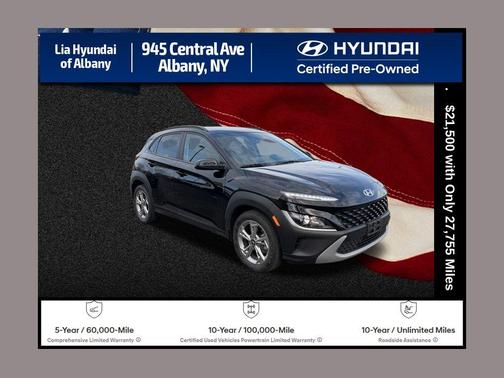 Abyss Black Pearl 2023 Hyundai KONA SEL