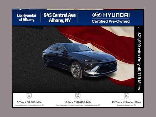 Portofino Gray 2024 Hyundai SONATA SEL