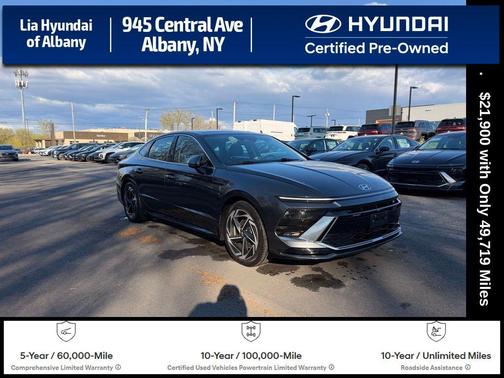 Portofino Gray 2024 Hyundai SONATA SEL