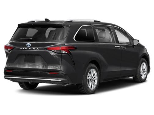 Midnight Black Metallic 2022 Toyota Sienna Limited