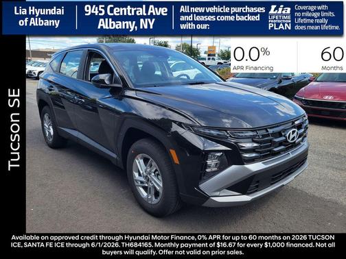 Phantom Black 2026 Hyundai TUCSON SE