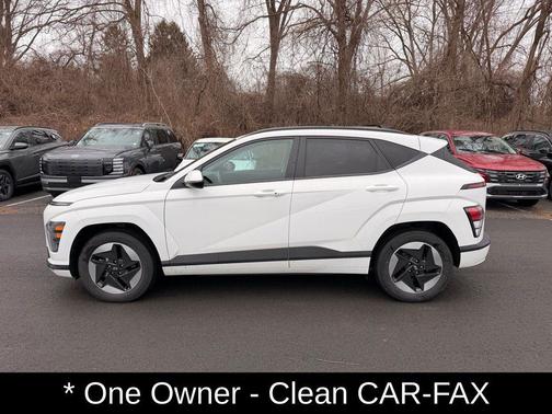 Atlas White 2024 Hyundai KONA EV SEL