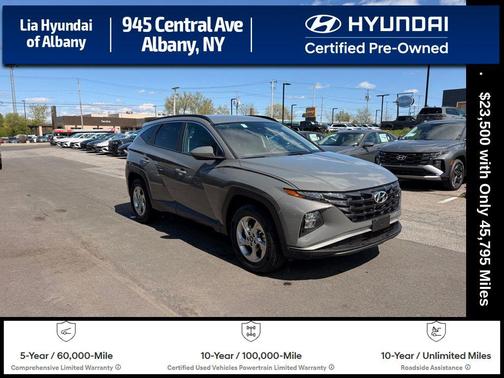Hampton Gray 2024 Hyundai TUCSON SEL