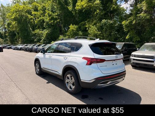 Quartz White 2021 Hyundai SANTA FE SEL 2.4