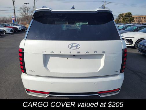 Creamy White Pearl 2026 Hyundai Palisade Hybrid Calligraphy