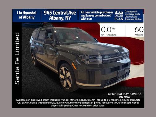 Rockwood Green 2026 Hyundai SANTA FE Limited
