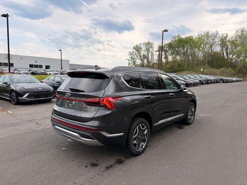 Portofino Gray 2023 Hyundai SANTA FE HEV SEL Premium