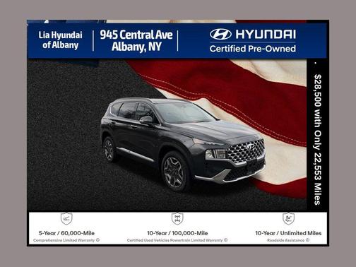 Portofino Gray 2023 Hyundai SANTA FE HEV SEL Premium