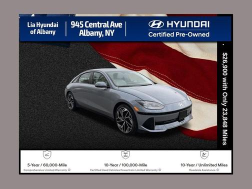 Transmission Blue 2024 Hyundai IONIQ 6 SEL