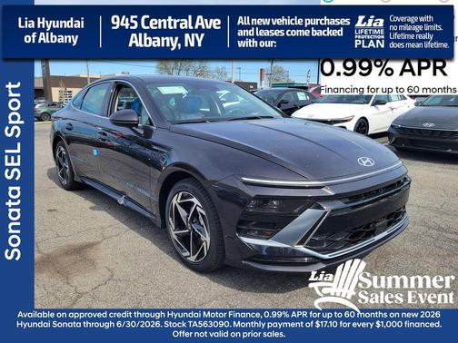 Carbon Blue 2026 Hyundai SONATA SEL
