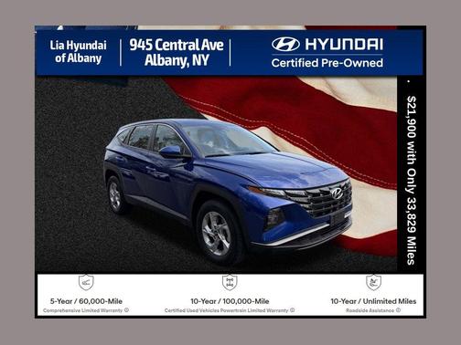 Intense Blue 2023 Hyundai TUCSON SE