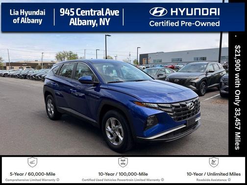 Intense Blue 2023 Hyundai TUCSON SE