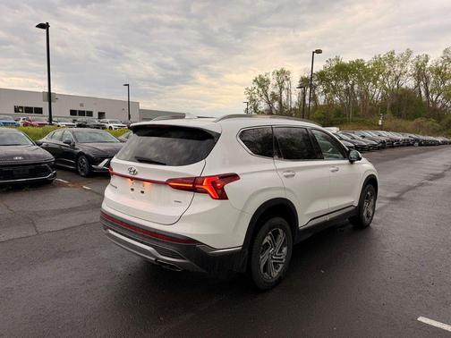 Serenity White Pearl 2023 Hyundai SANTA FE SEL 2.4