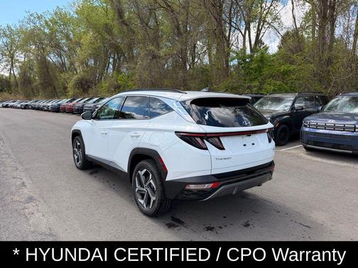 Serenity White Pearl 2023 Hyundai TUCSON Limited