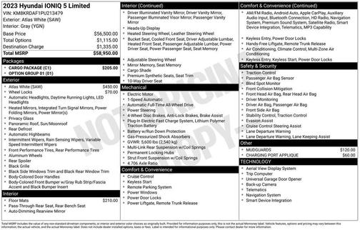 2023 Hyundai IONIQ 5 Limited