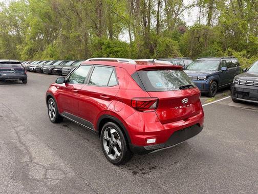 Ultimate Red 2023 Hyundai VENUE Limited