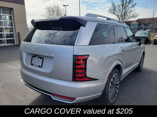 Typhoon Silver Metallic 2026 Hyundai Palisade Hybrid Calligraphy