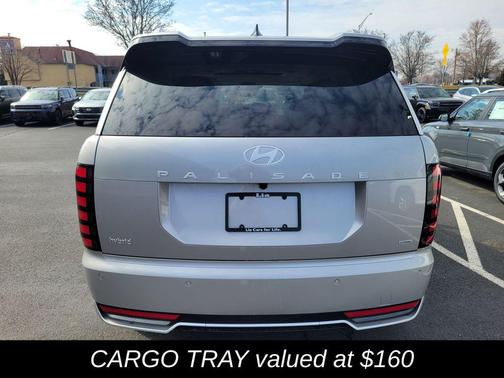 Typhoon Silver Metallic 2026 Hyundai Palisade Hybrid Calligraphy