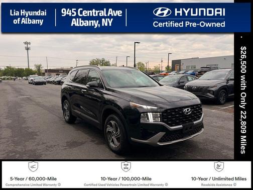 Twilight Black 2023 Hyundai SANTA FE SEL 2.4