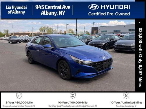 Intense Blue 2023 Hyundai ELANTRA SEL