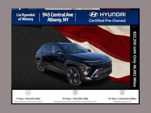 Abyss Black Pearl 2025 Hyundai KONA SEL
