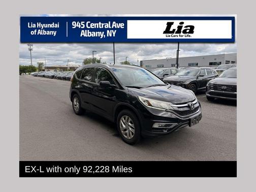 Crystal Black Pearl 2015 Honda CR-V EX-L