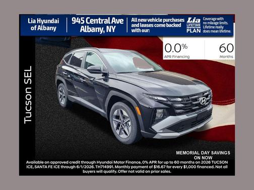 Phantom Black 2026 Hyundai TUCSON SEL