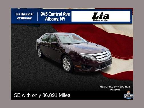BORDEAUX RESERVE RED METALLIC 2011 Ford Fusion SE