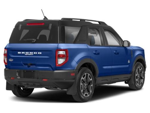 Atlas Blue Metallic 2023 Ford Bronco Sport Outer Banks