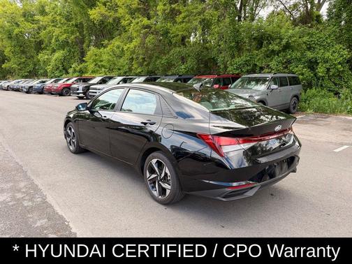 Onyx Black 2023 Hyundai ELANTRA SEL