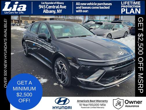 Abyss Black 2026 Hyundai SONATA SEL