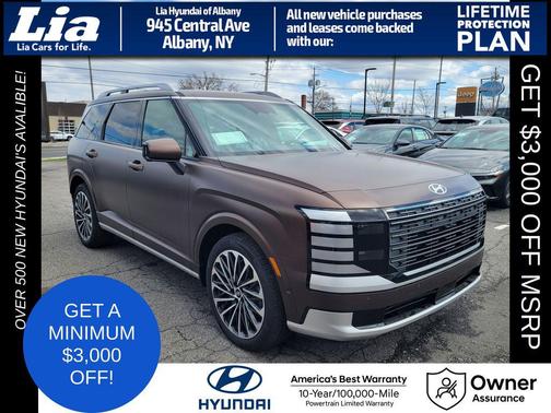 Earthy Brass Matte 2026 Hyundai PALISADE Calligraphy