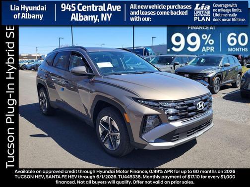 Cashmere Bronze 2026 Hyundai TUCSON Plug-In Hybrid SEL