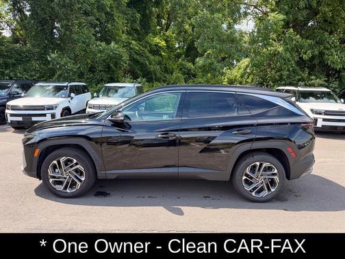 Ash Black 2025 Hyundai TUCSON Hybrid Limited
