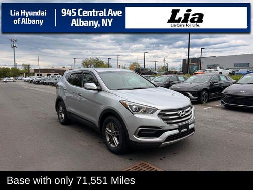 Sparkling Silver 2017 Hyundai Santa Fe Sport 2.4L