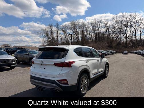 Quartz White 2020 Hyundai SANTA FE SE 2.4