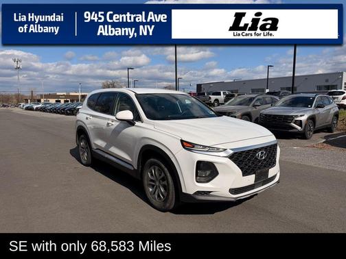 Quartz White 2020 Hyundai SANTA FE SE 2.4