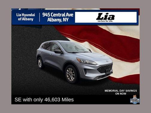 ICED BLUE SILVER METALLIC 2022 Ford Escape SE
