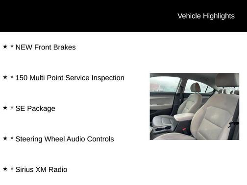 2017 Hyundai ELANTRA SE