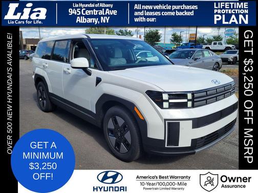 Serenity White 2026 Hyundai SANTA FE SE