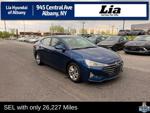 Lakeside Blue 2019 Hyundai ELANTRA SEL