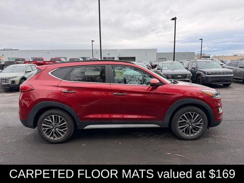 Red Crimson 2021 Hyundai TUCSON Ultimate