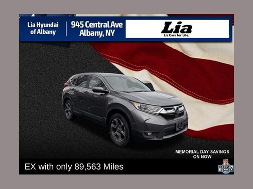 Gunmetal Metallic 2018 Honda CR-V EX