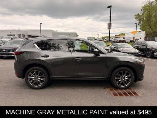 Machine Gray Metallic 2021 Mazda CX-5 Signature
