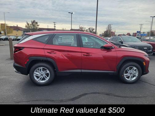 Ultimate Red 2026 Hyundai TUCSON SE