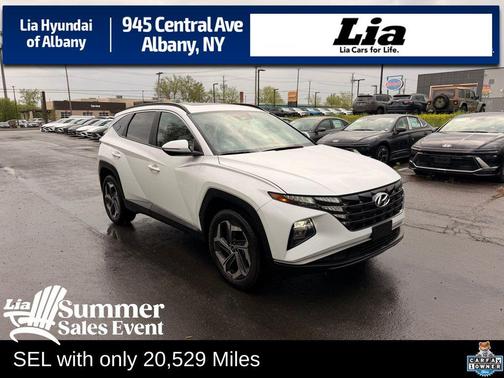 White Pearl 2024 Hyundai TUCSON SEL
