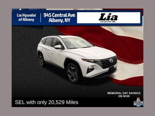 White Pearl 2024 Hyundai TUCSON SEL