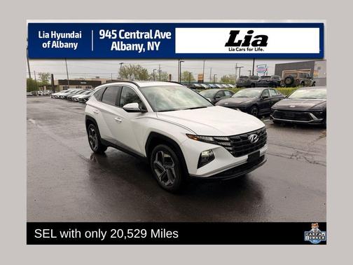 White Pearl 2024 Hyundai TUCSON SEL