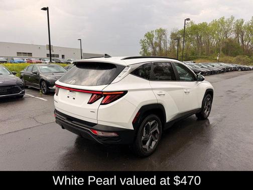 White Pearl 2024 Hyundai TUCSON SEL